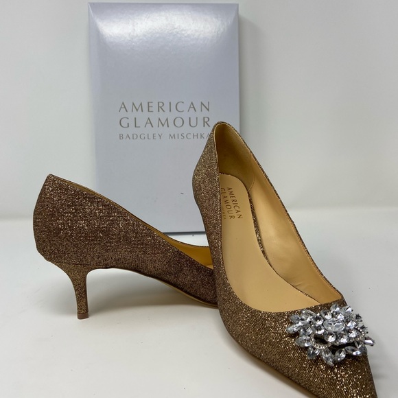 NEW In Box American Glamour Badgley Mischka Size 7 - Picture 2 of 6